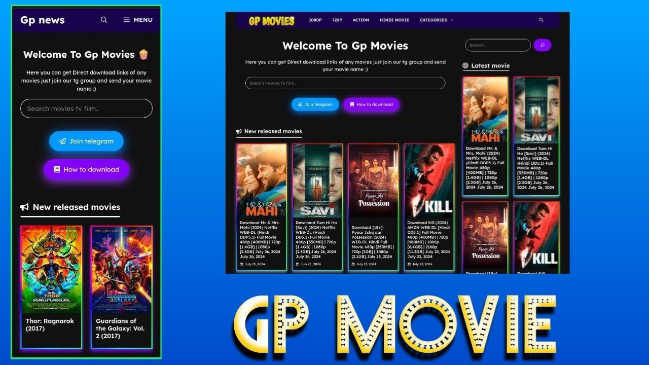 Gp movie wordpress theme