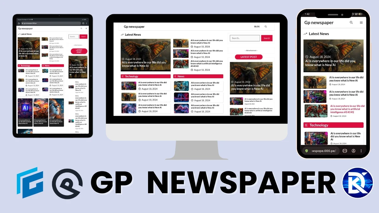 GP Newspaper wordpress theme