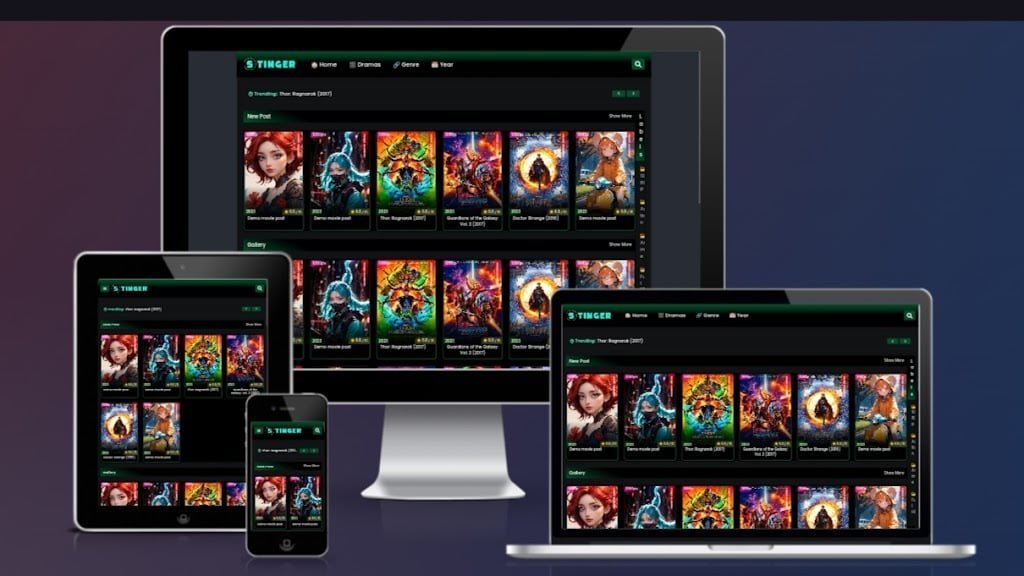 zstream redesigned blogger template