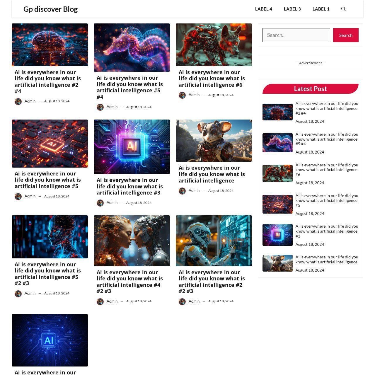 gp discover pc Gp discover WordPress theme