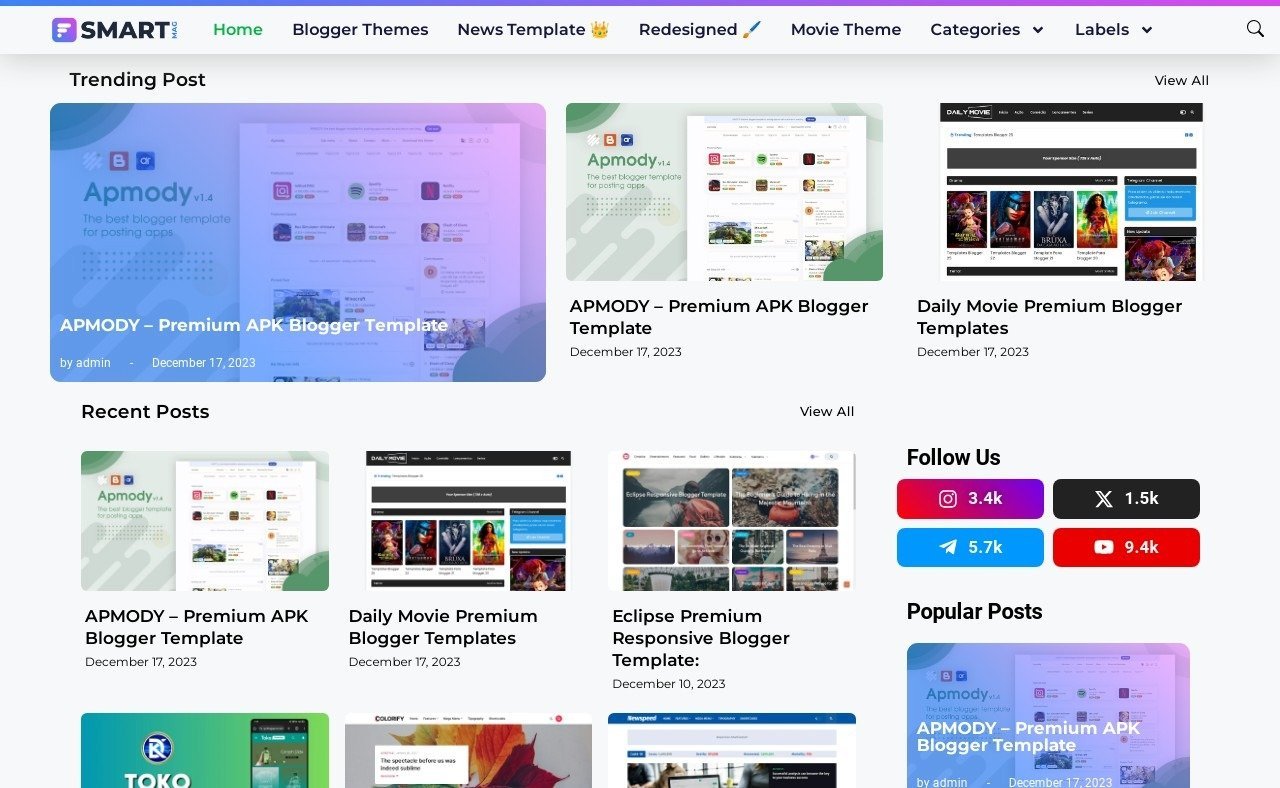 smart mag pc Smartmag WordPress Theme