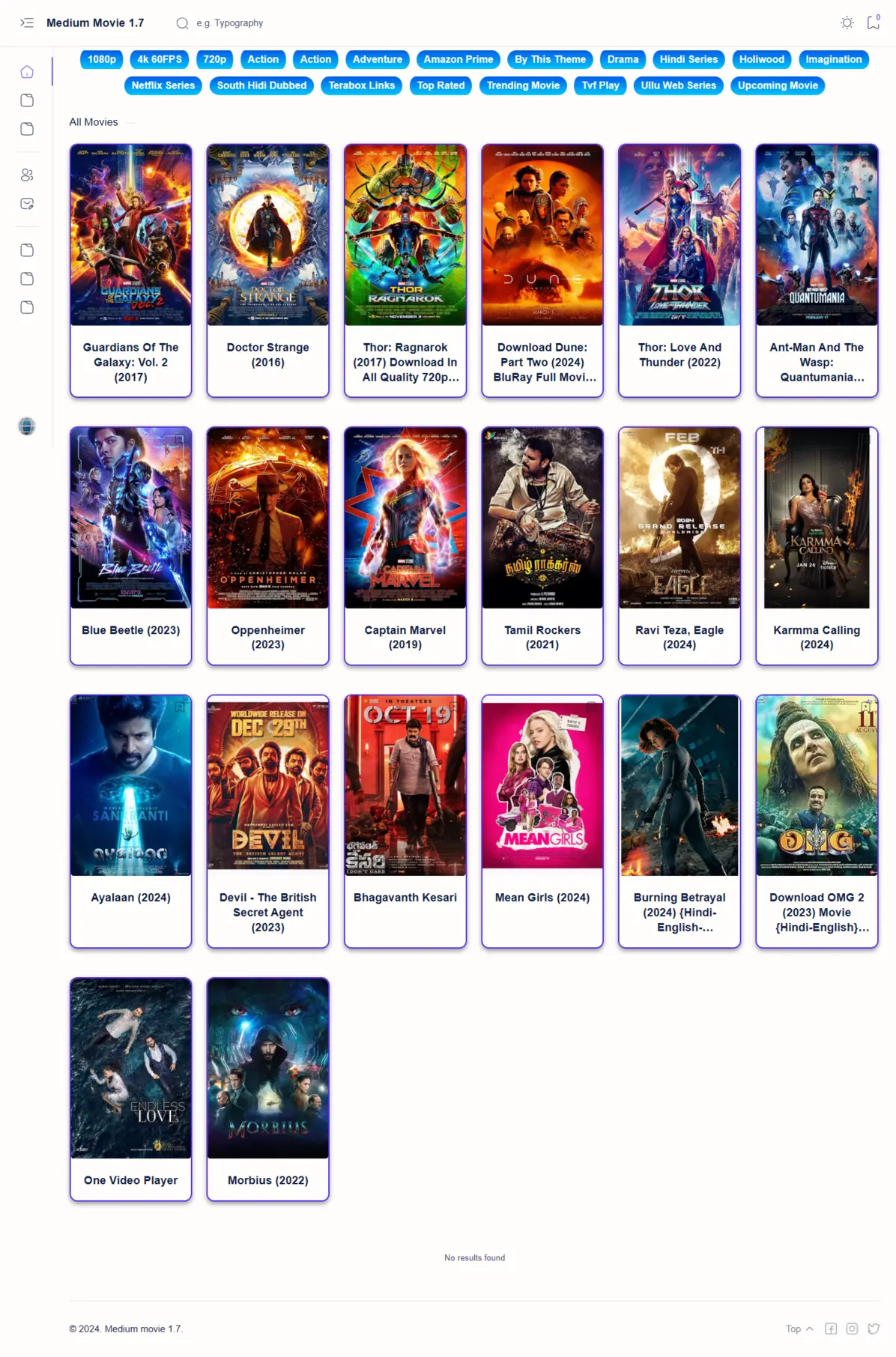 mediun movie Nova screen Blogger Template