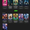 Cinemax movie blogger template
