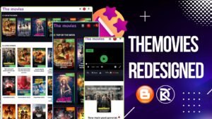 The Movies Redesigned Blogger Template