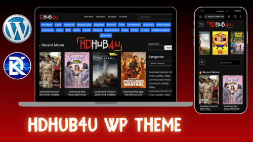 Hdhub4u blogger template Hdhub4u clone wordpress theme