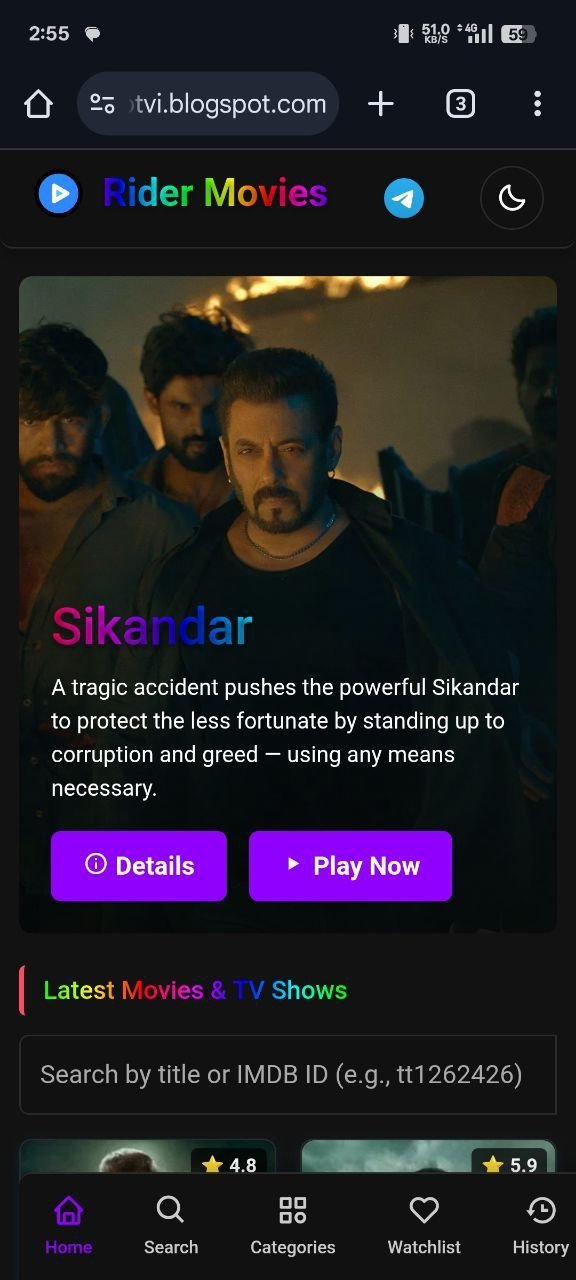 Auto Movie Blogging Script Blogger  + Wp Watch + Download