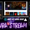 Aura Stream Vercel React Script extended version 2.0 updated