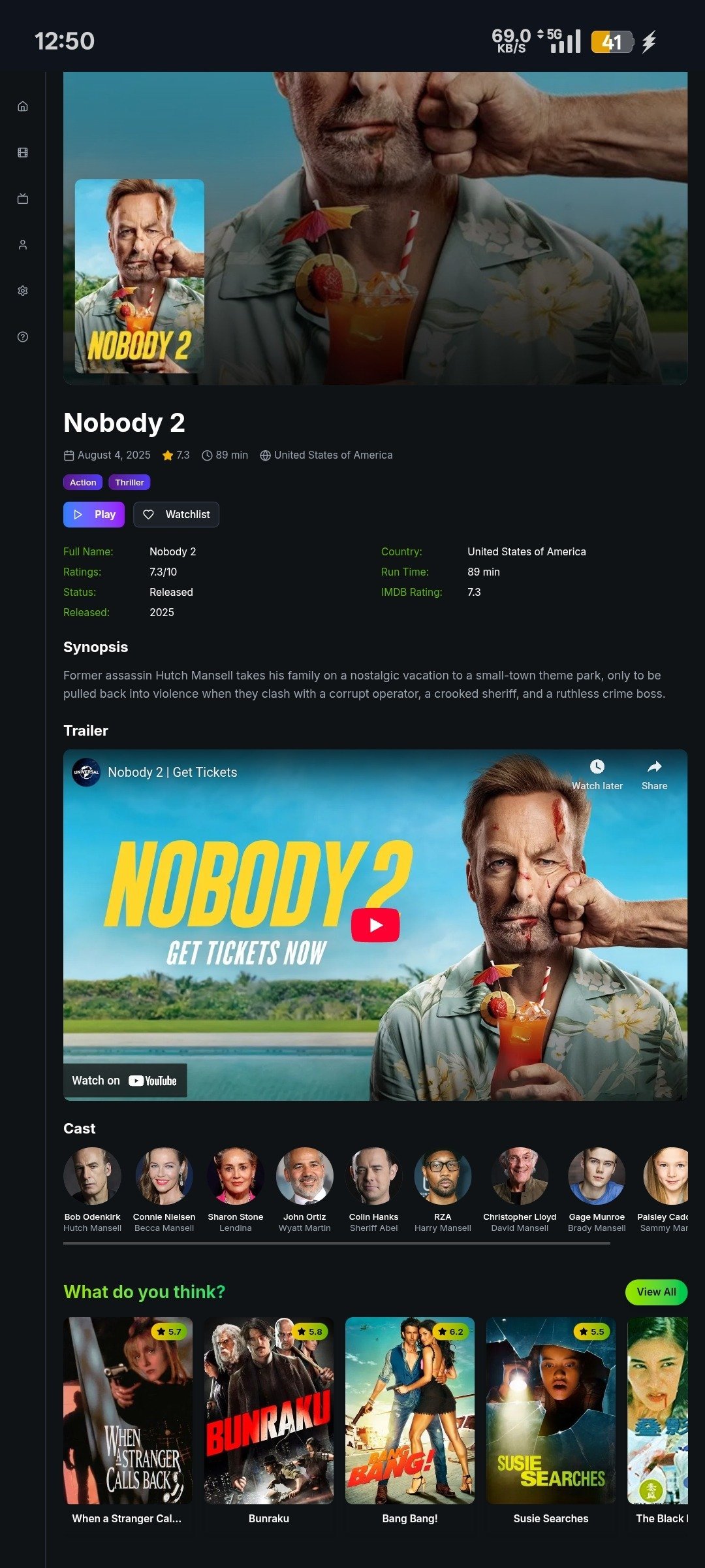 TMDB Auto Embed Streaming Script (React JS)