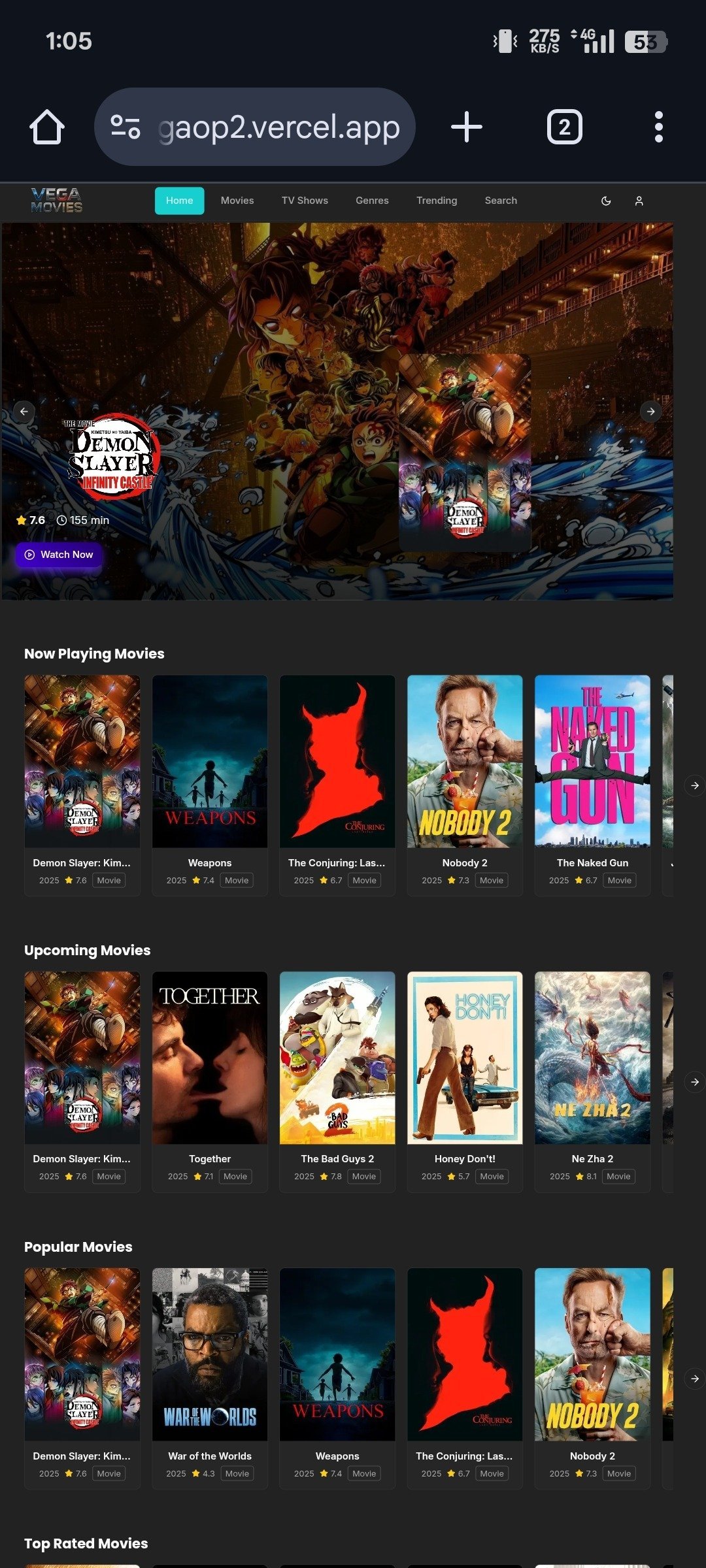 Aura Stream Vercel React Script extended version 2.0 updated