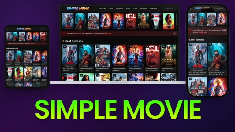 Simple Movie – A Fast, Clean & Fully Customizable WordPress Theme