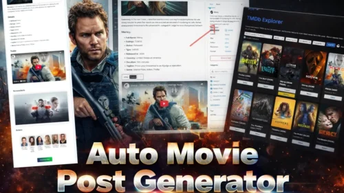 Movie Post Generator – WordPress Plugin